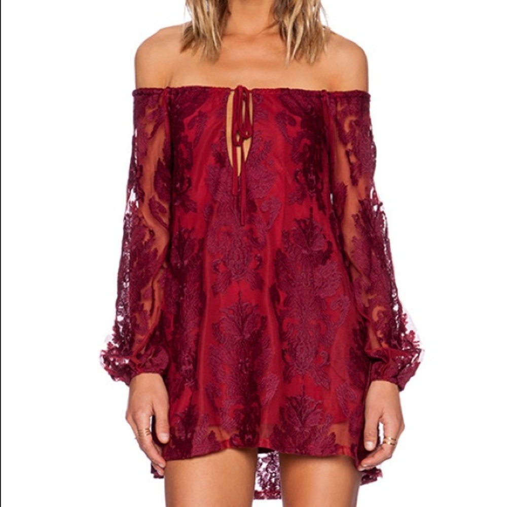 For Love & Lemons Sangria Dress🍷